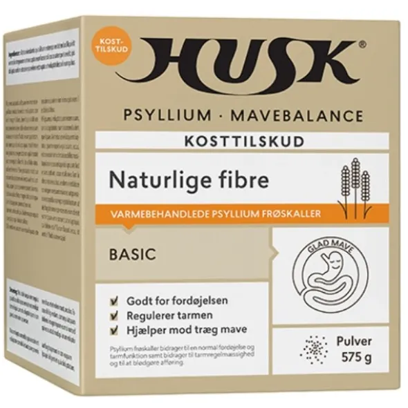 HUSK psyllium mavebalance pulver