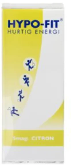 Hypo-Fit druesukker gel citron