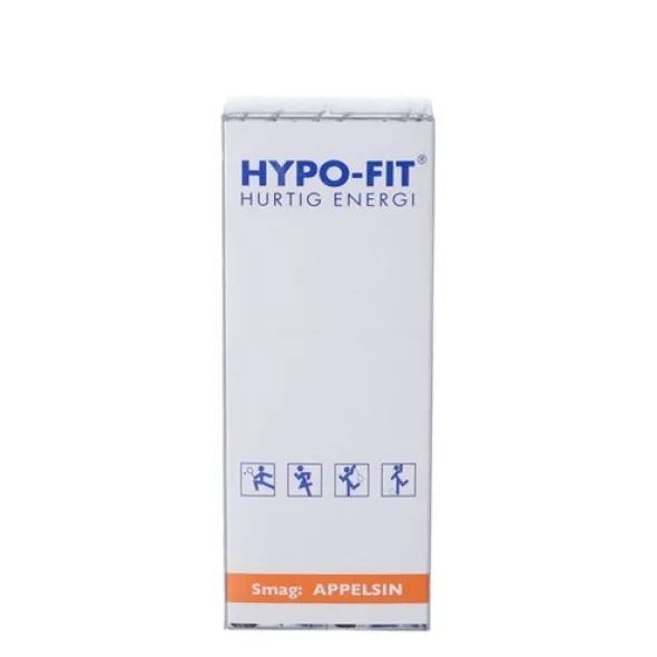 Hypo-Fit druesukker gel orange