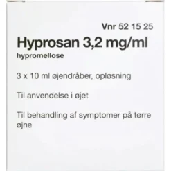 Hyprosan øjendråber 2care4