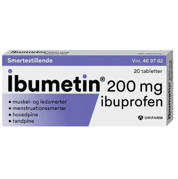 Ibumetin tabletter