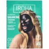 IROHA balancing charcoal face sheet mask