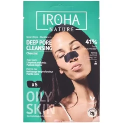 IROHA deep pore cleansing charcoal nose strips