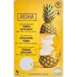 IROHA exfoliating toner pads