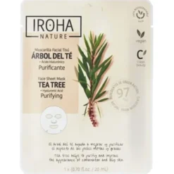 IROHA purifying face sheet mask