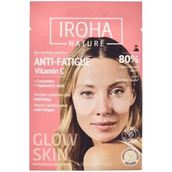 IROHA vitamin C eye contour patches