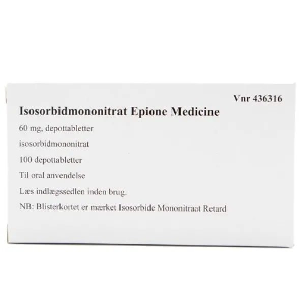 Isosorbidmononitrat epione med