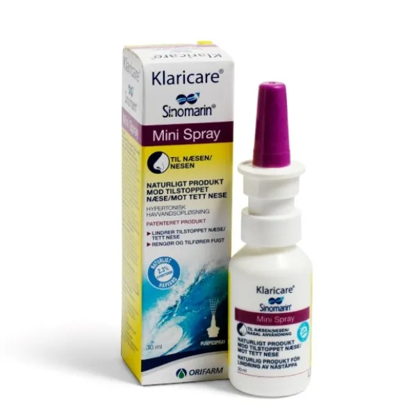 Klaricare mini næsespray