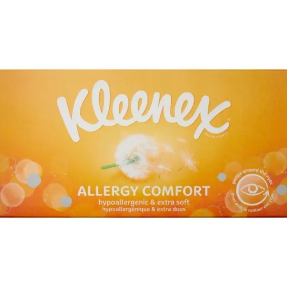 Kleenex allergy comfort box
