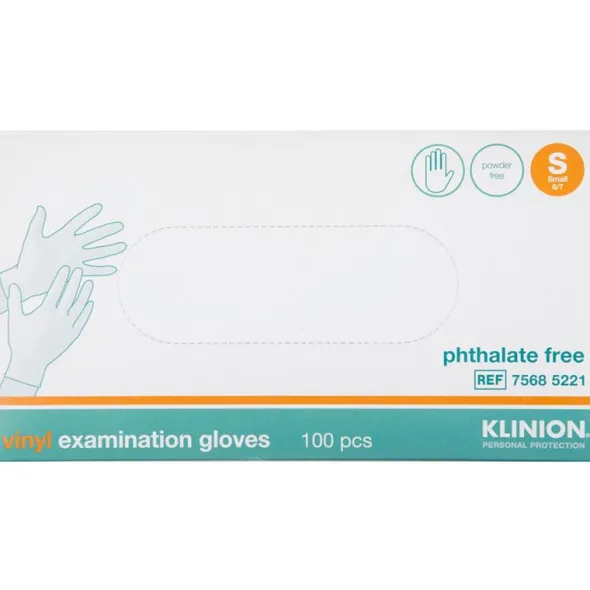 Klinion protection vinylhandske s