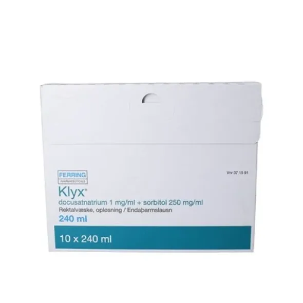 Klyx 1+250 mg/ml - 10 x 240 ml