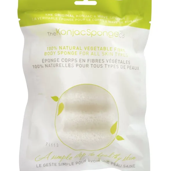 Konjac Sponge body hvid