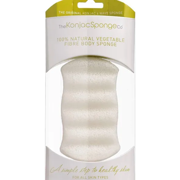 Konjac Sponge body hvid premium