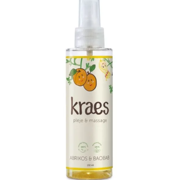 Kraes pleje & massage olie abrikos & baobab