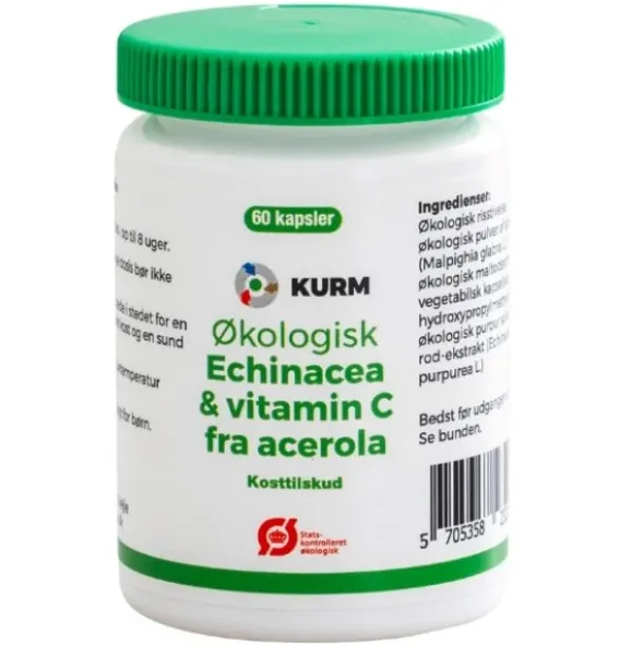 Kurm økologisk echinacea & vitamin C