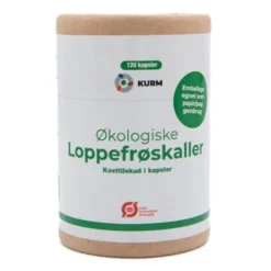 Kurm økologiske loppefrøskaller