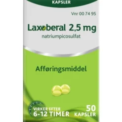 Laxoberal kapsler
