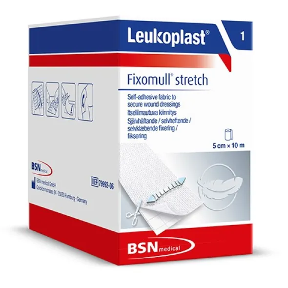 Leukoplast fixomull stretch 5 cm