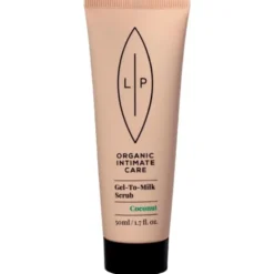 Lip Intimate Care gel-to-milk scrub coconut