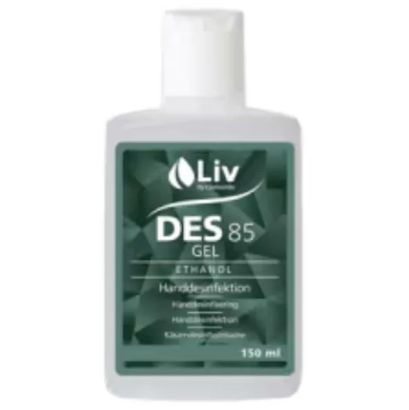 Liv Des hånddesinfektion gel 85%