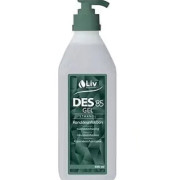 Liv Des hånddesinfektion gel 85%