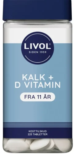 Livol kalk + D3 vitamin