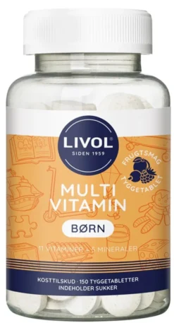 Livol multi børn frugtsmag