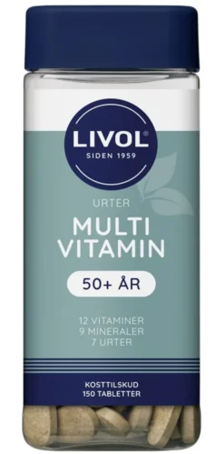 Livol multivitamin 50+ med urter