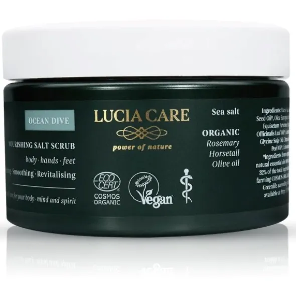Lucia Care nourishing salt scrub