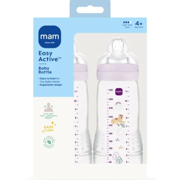 MAM Easy Active baby bottle iris