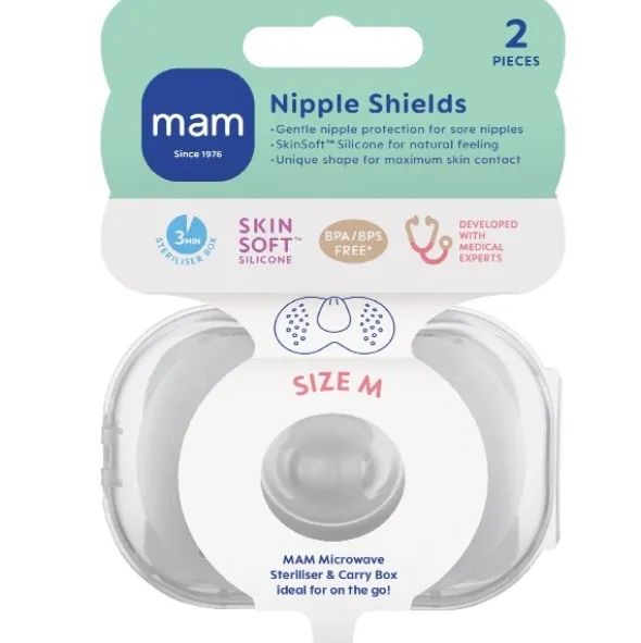 MAM nipple shields str. M