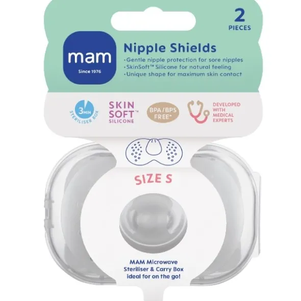 MAM nipple shields str. S