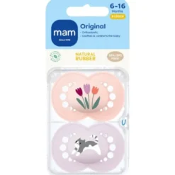 MAM Original pink naturgummi