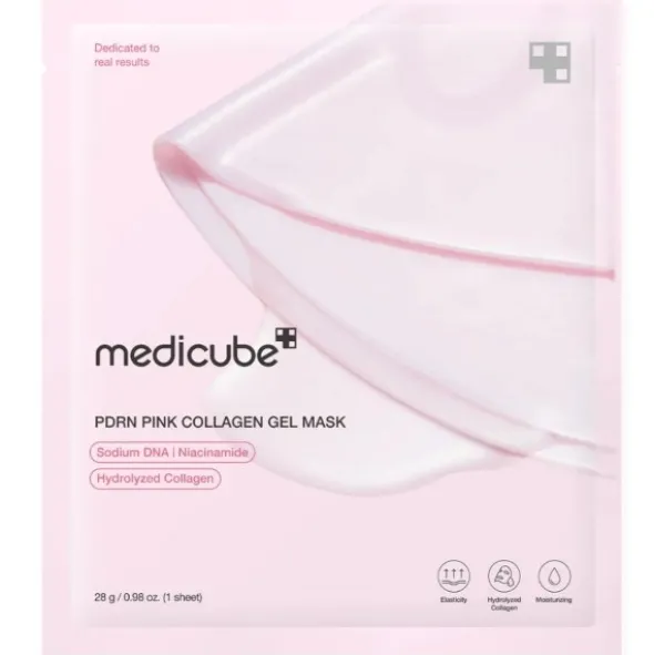 Medicube PDRN pink collagen gel mask