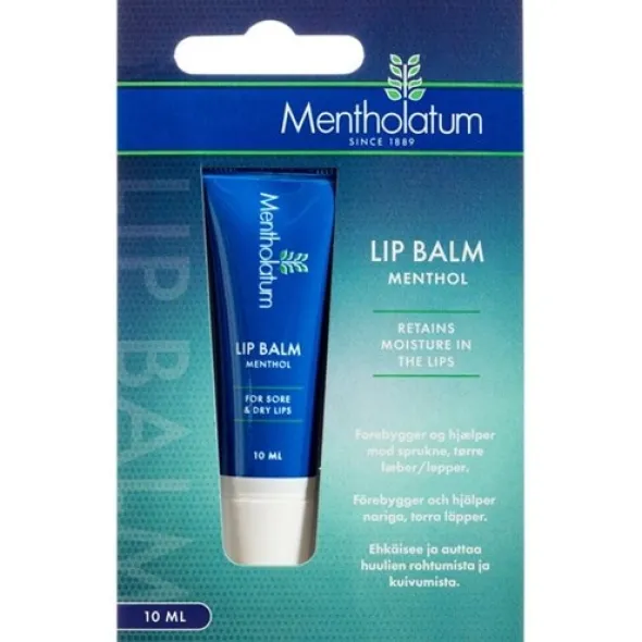 Mentholatum lip balm menthol