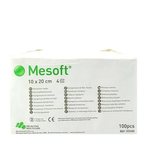 Mesoft usterile kompresser
