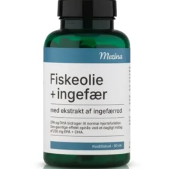 Mezina Green fiskeolie + ingefær