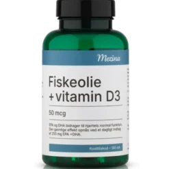 Mezina Green fiskeolie + vitamin D3