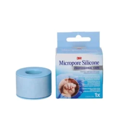 Micropore kirurgisk silikone tape