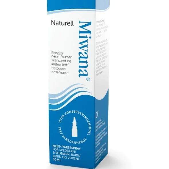 Miwana næsespray naturell