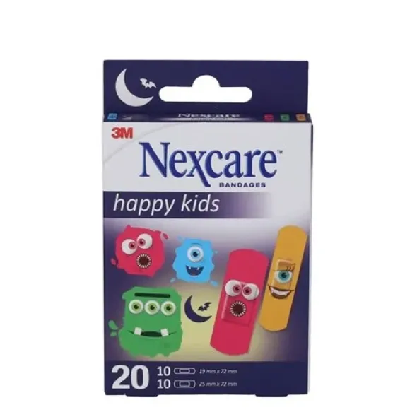 3M Nexcare happy kids monsters