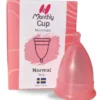 MonthlyCup normal pink menstruationskop