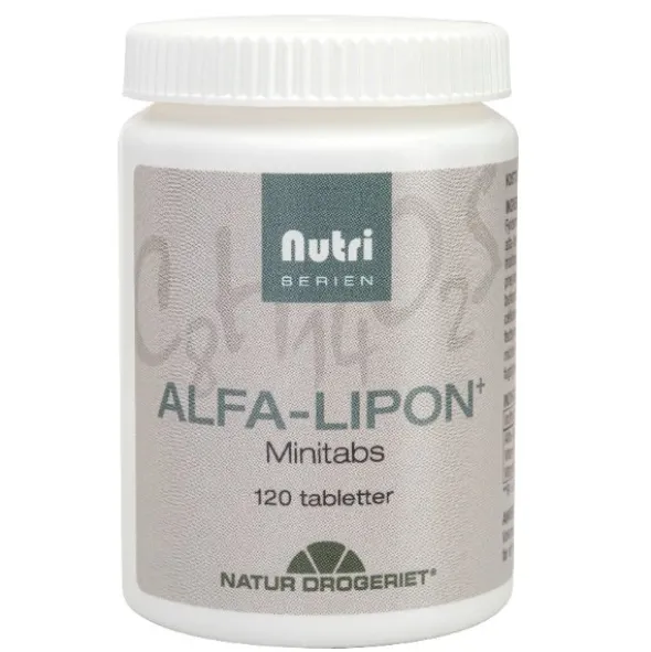 Natur Drogeriet alfa-lipon+ minitabs