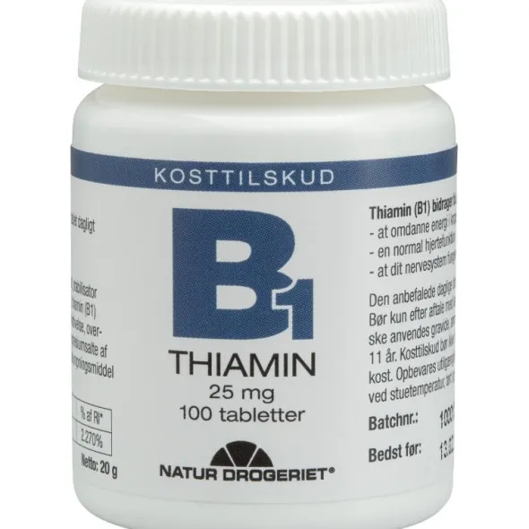 Natur Drogeriet b1 thiamin