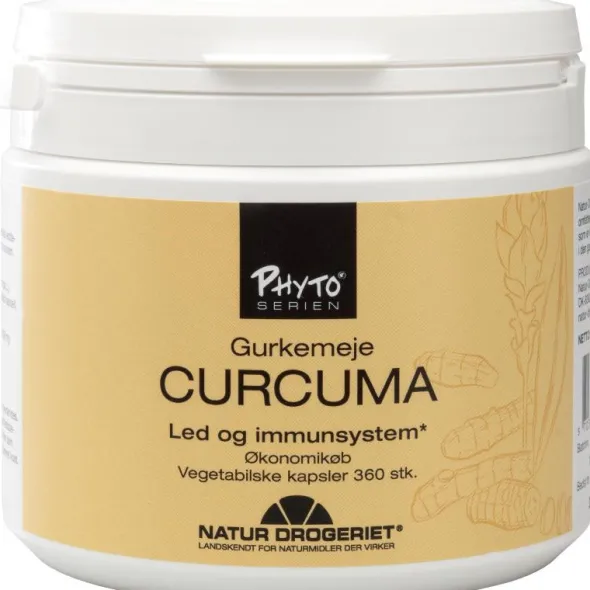 Natur Drogeriet curcuma kapsler