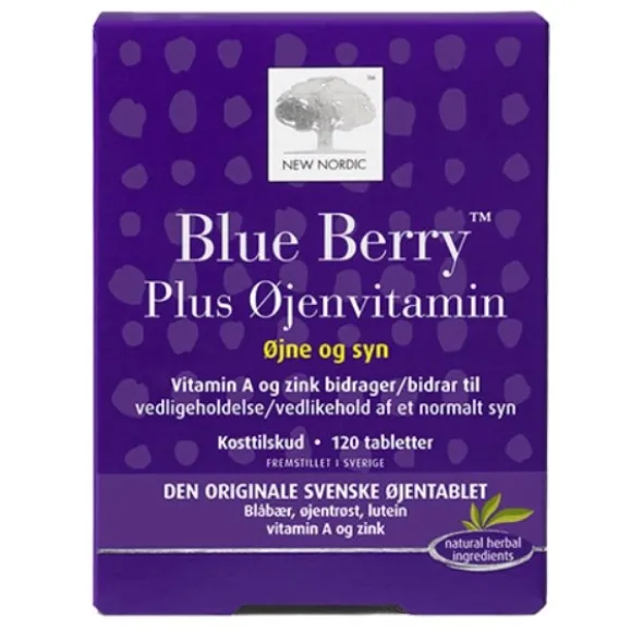 New Nordic blue berry plus øjenvitamin