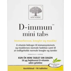 New Nordic d-immun mini tabs