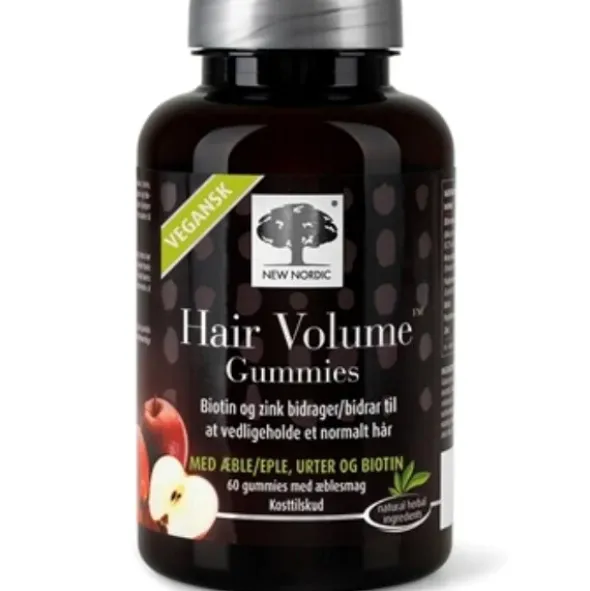 New Nordic hair volume gummies