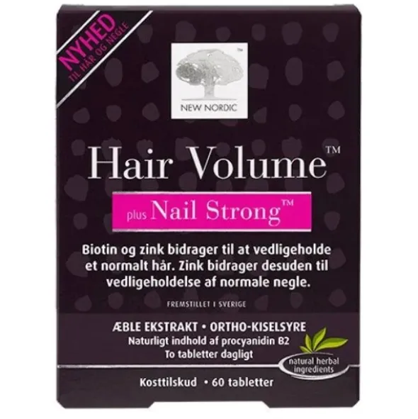New Nordic hair volume plus strong nails