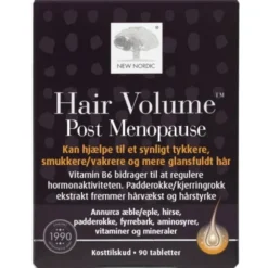 New Nordic hair volume post menopause